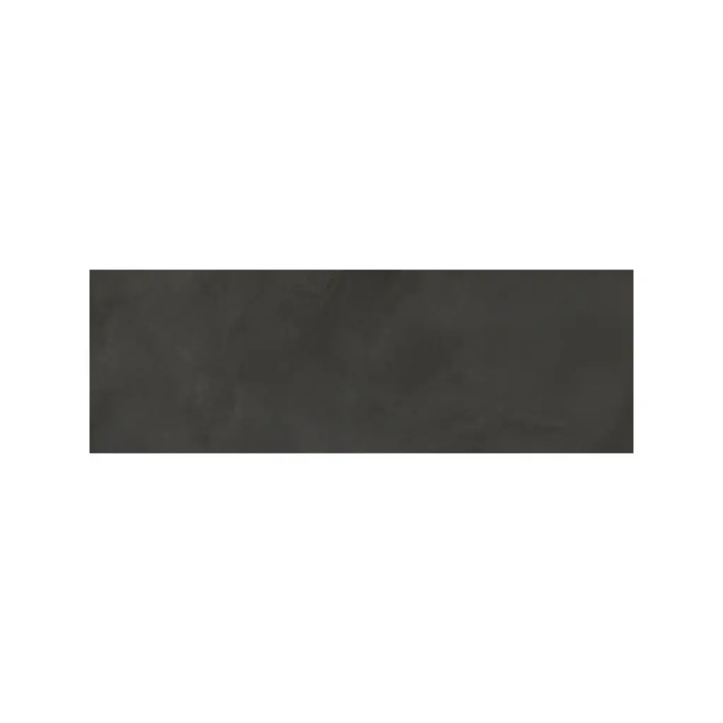 CARREAUX FAIENCE FOOHA ANTHRACITE GLASSY RECT(GRIS-NOIR)  30*90