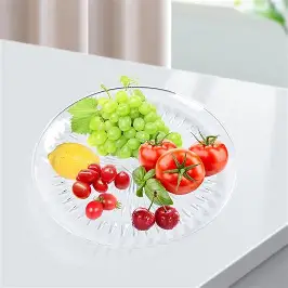 [1001705600006] ASSIETTE ACRYLIC SERVICE TRAY GARDE FRUIT